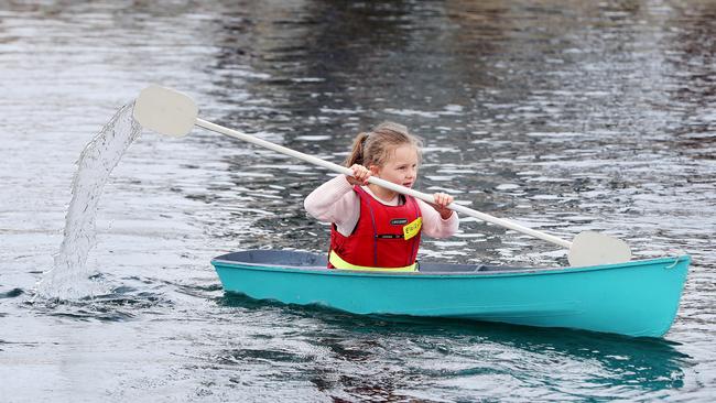 Ella Monks, 6, of Hobart. Picture: NIKKI DAVIS-JONES