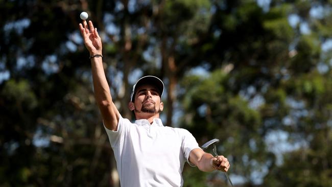 Joaquin Niemann won the Australian Open. (Photo by DAVID GRAY / AFP)