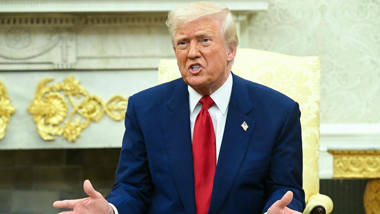 Mr Trump is suspending higher tariffs for most countries for 90 days. Picture: Saul Loeb/AFP