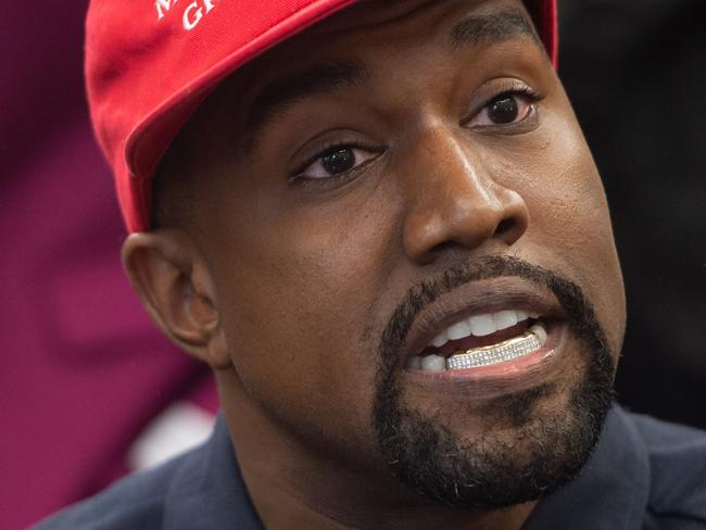 Kanye West allegedly made the comments on the record to TMZ. Picture: Saul Loeb/AFP