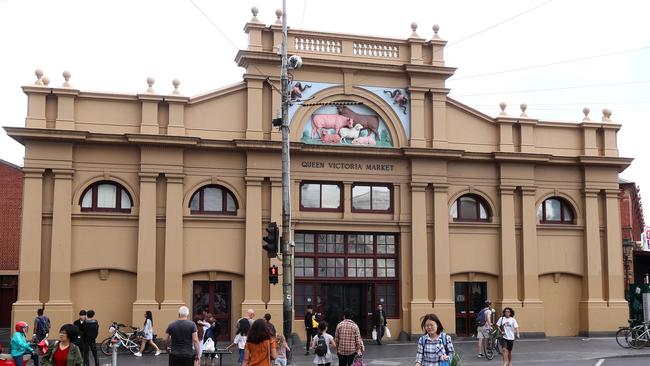 Council is pushing ahead in the redevelopment of the Queen Victoria Market. Pic: Michael Klein