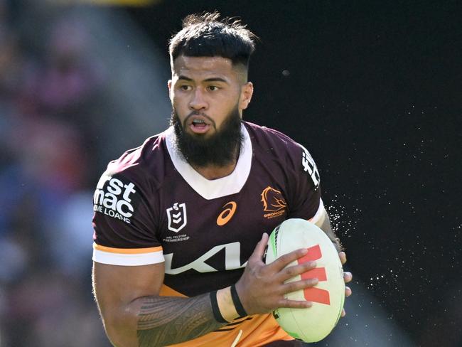 Broncos prop Payne Haas. Picture: NRL Imagery