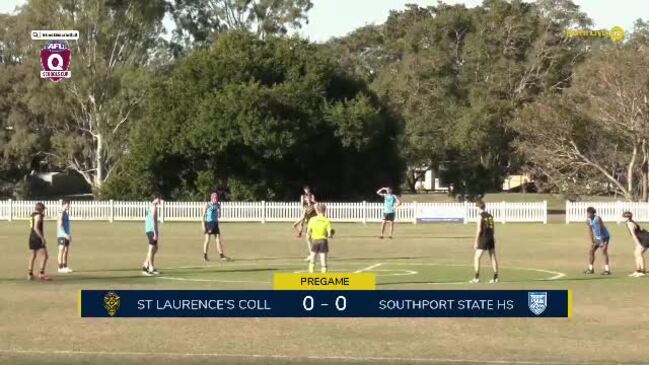 Replay: St Laurence's College v Southport State High School (Senior male) - AFLQ Schools Cup SEQ Quarter Finals Day 1