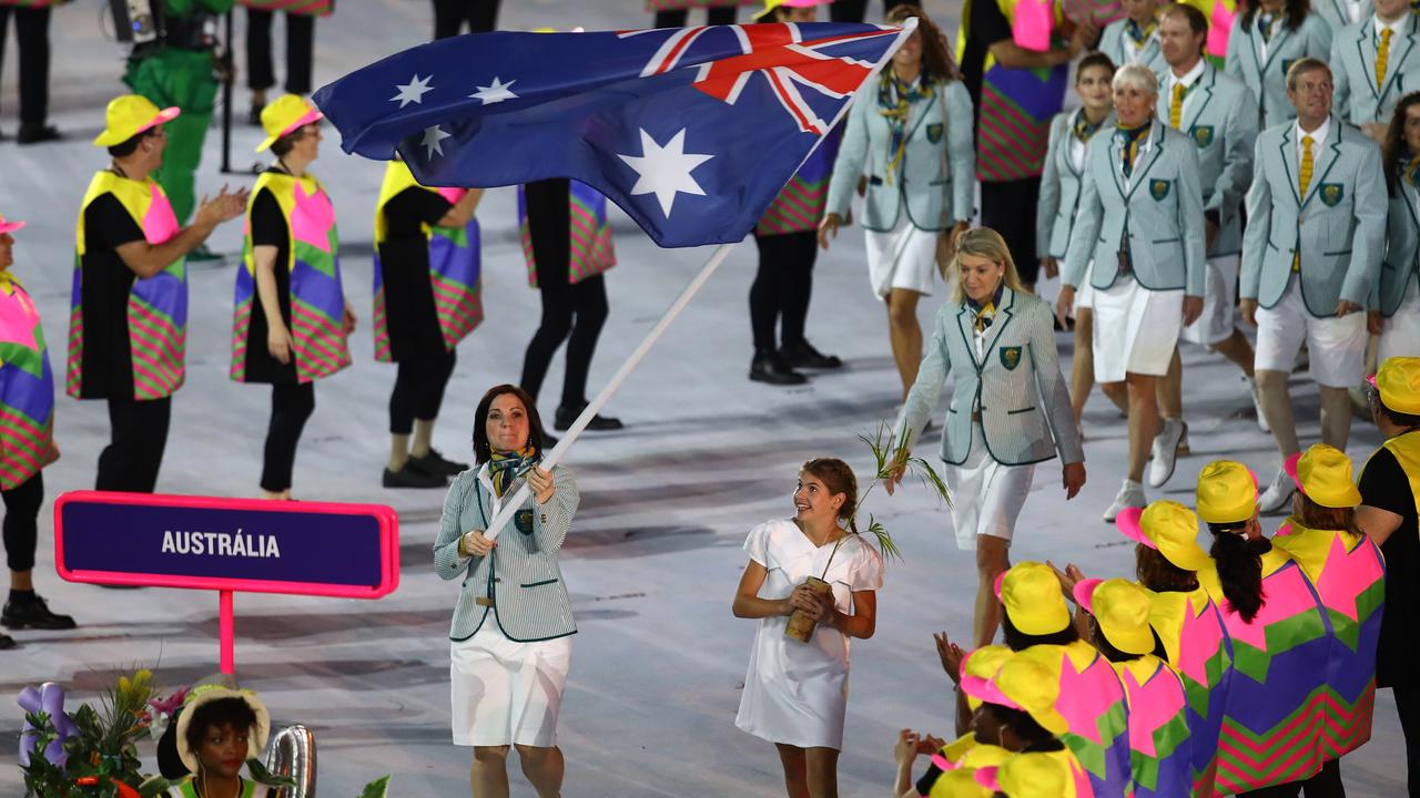 Athlete numbers will be slashed at the Opening and Closing Ceremonies due to the pandemic and rules around health and safety. Picture: Getty