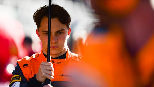 Oscar Piastri had a rough weekend in Baku. (Photo by Mario Renzi - Formula 1 via Getty Images)