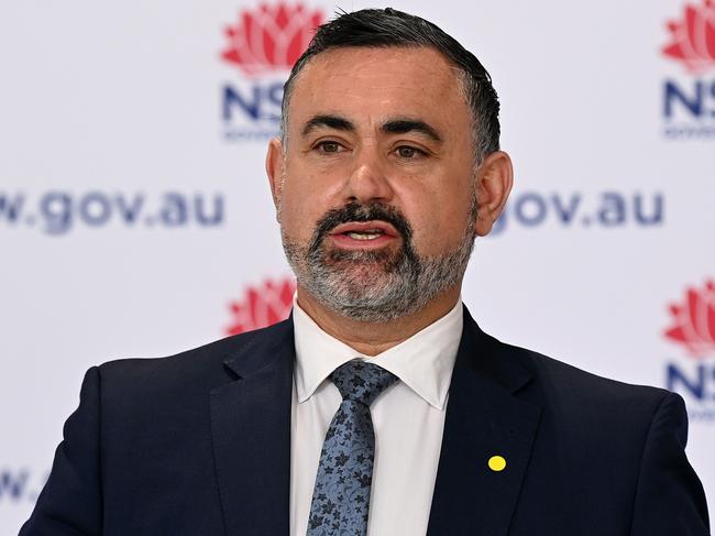 Deputy Premier John Barilaro confirmed businesses will have to prove staff are vaccinated, and will only be able to open to double vaccinated customers. Picture: Bianca De Marchi