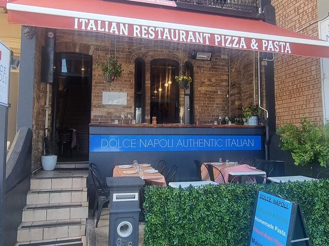 Dolce Napoli owner said he was making little to no profit from the apps. Picture: Facebook