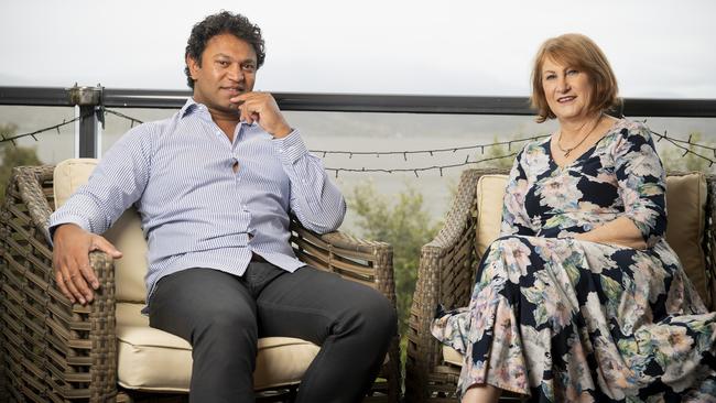 Saroo Brierley's mother Sue Brierley is launching a memoir, Lioness: The extraordinary untold story of Sue Brierley, mother of Saroo, the boy know as Lion. Picture: RICHARD JUPE