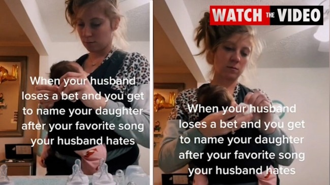 Mum reveals baby name revenge on husband