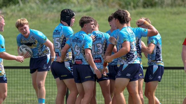 The Titans pulled off a crucial win against the Central Coast. Picture: DC Sports Photography