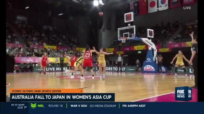 Opals fall short to Japan in Women's Asia Cup