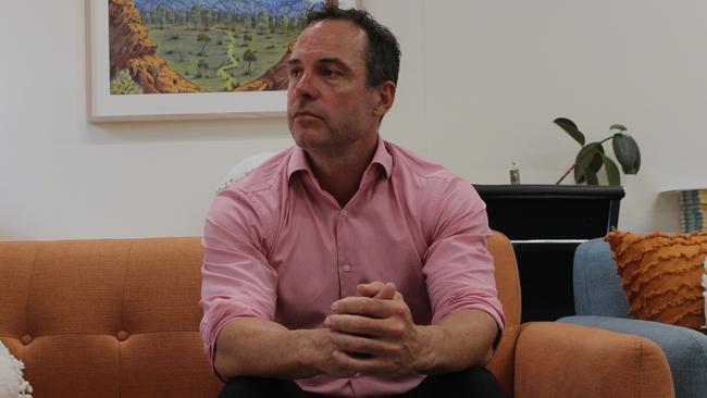 Yipirinya School principal and Alice Springs town councillor Gavin Morris. Picture: Jason Walls