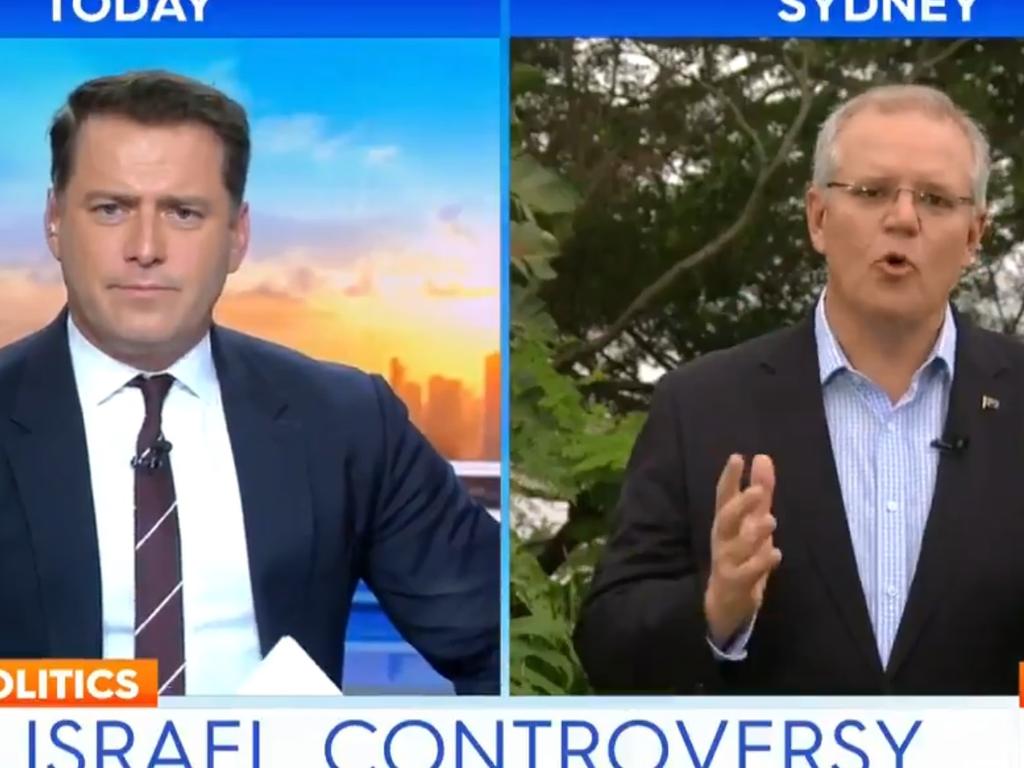 ‘Have you got the wobbles?’ a relentless Stefanovic asked the PM.