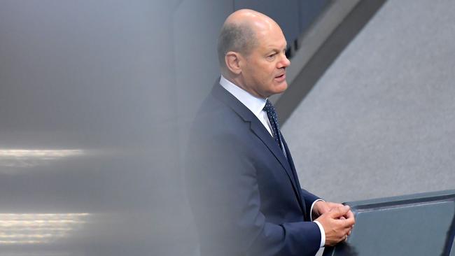 German Finance Minister Olaf Scholz. Picture: AFP