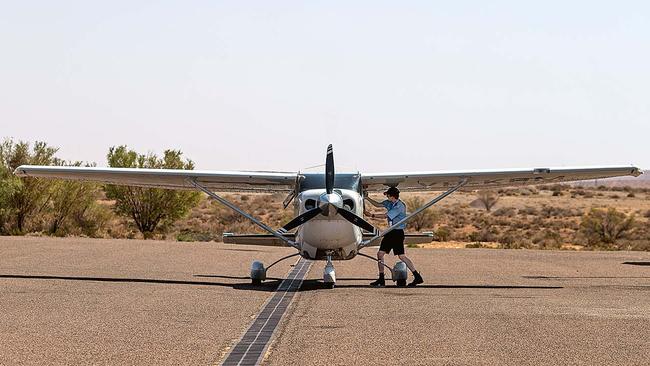 Pilot Hugh Pottie. Picture: Rhett Hammerton