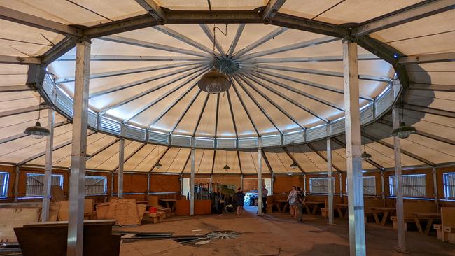 The Augathella Spiegeltent is regarded as Australia’s first Spiegeltent of its kind. Photo: Supplied