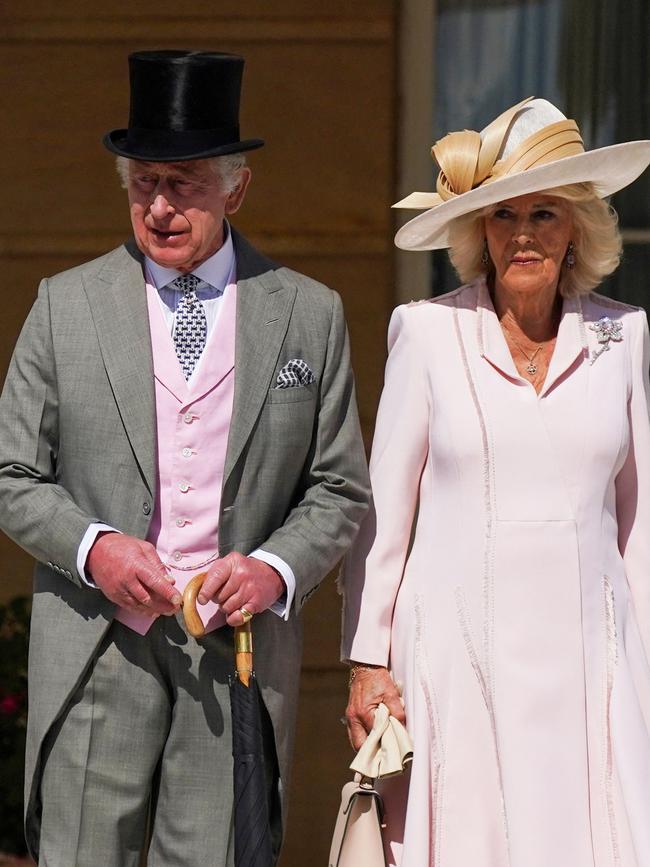 King Charles and Queen Camilla. Picture: Yui Mok/Pool/AFP