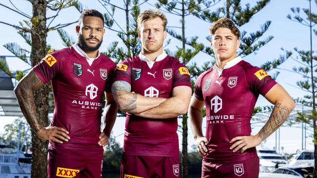 Cameron Munster knows just how dangerous Reece Walsh is after the pair starred for Queensland earlier this year. Picture: Richard Walker