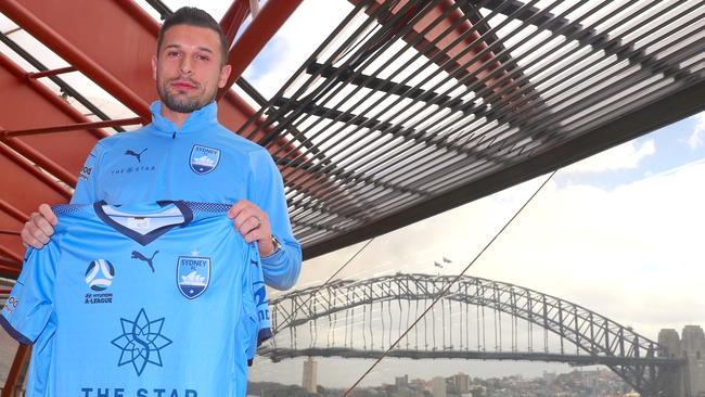 New Sydney FC striker Kosta Barbarouses. Picture: AAP