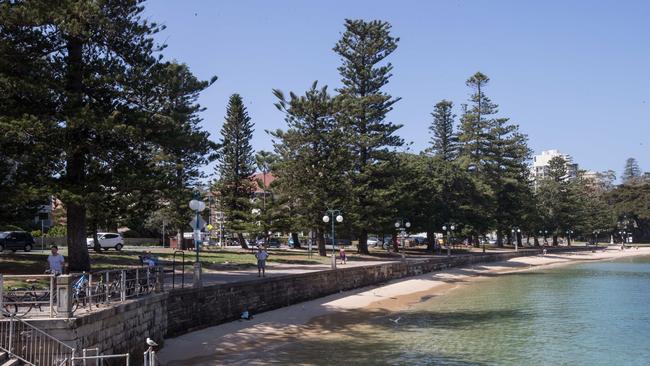 East Esplanade in Manly. Picture: AAP Image / Julian Andrews