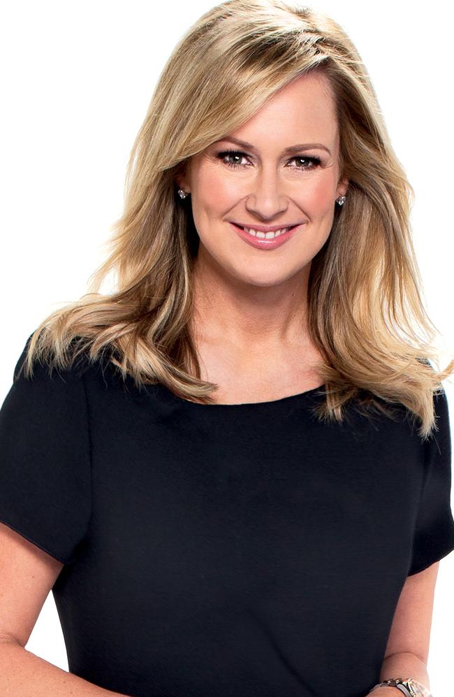 Melissa Doyle is looking forward to getting some downtime. Picture: Seven Network