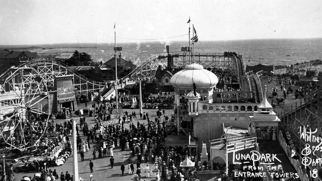 Luna Park in 1912. Picture: Luna Park