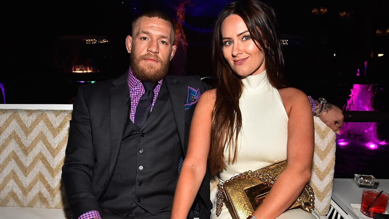 Conor McGregor and Dee Devlin. (Photo by David Becker/Getty Images for Wynn Las Vegas)