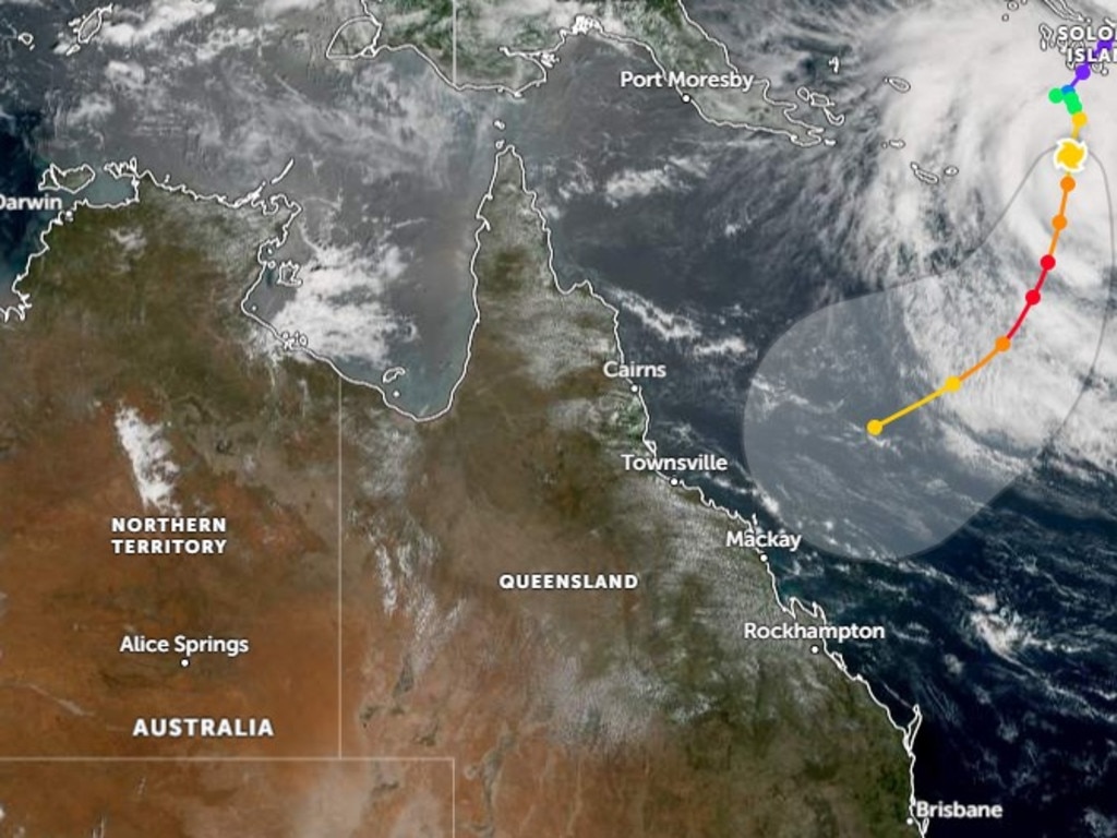 Cyclone Jasper is expected to cross the Queensland coast just north of Mackay.