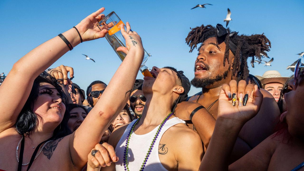 Students across the country are celebrating spring break. Picture: AFP/Getty