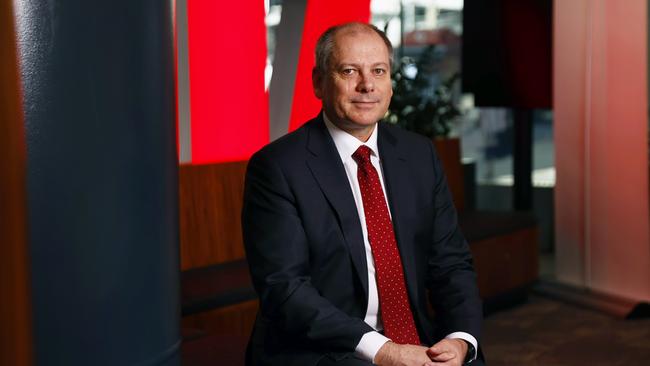 Westpac chief executive Peter King. Picture: Richard Dobson