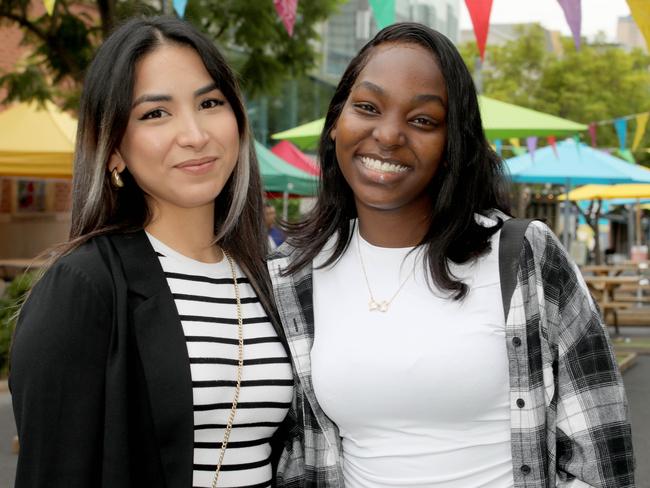 Picture Gallery - Students attending O-Week at UniSA City West campus. 20 February 2024. Picture Dean Martin