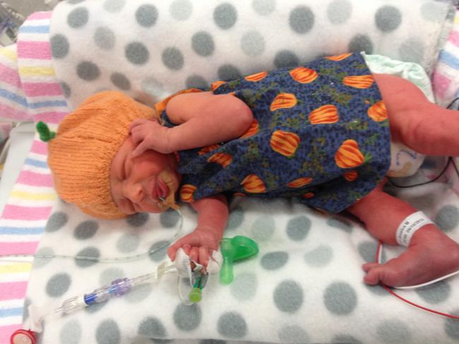 Jessica Morrissey had baby Elijah at 32 weeks