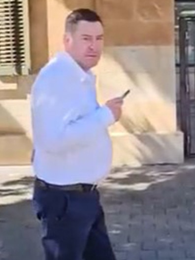 He is charged with having assaulted a person on New Year's Day. Picture: Sean Fewster
