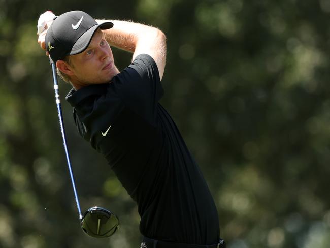 MEMPHIS, TENNESSEE - AUGUST 13: Cameron Davis of Australia plays his shot from the seventh tee during the final round of the FedEx St. Jude Championship at TPC Southwind on August 13, 2023 in Memphis, Tennessee. (Photo by Gregory Shamus/Getty Images)