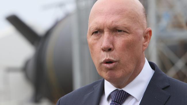 Defence Minister Peter Dutton has led the Coalition’s rhetoric on China.