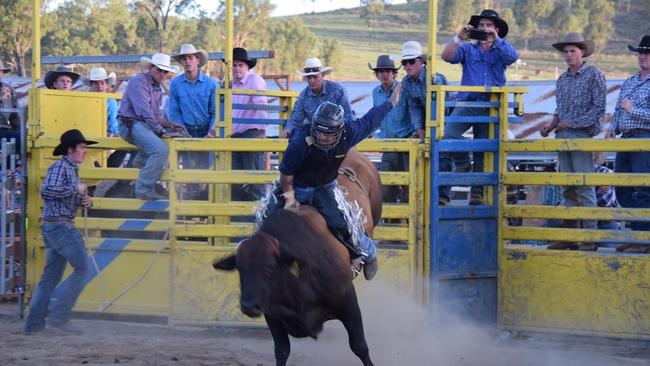 Spectators were not disappointed with the talent at the 2018 Goomeri New Year's Eve Rodeo.