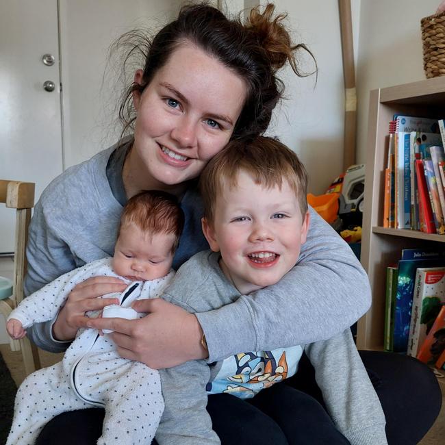 Annie Edington made a dash to the ACT when her daughter unexpectedly gave birth at 32 weeks and has since been unable to return to Queensland.