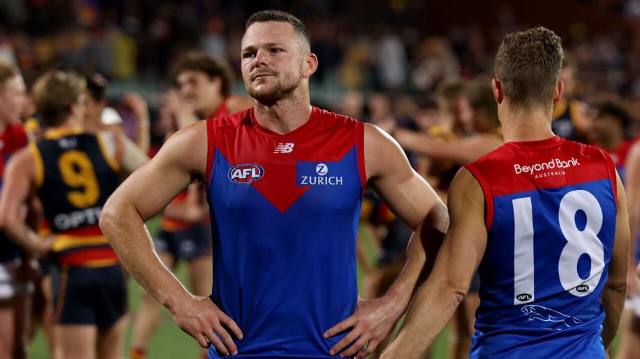 Steven May has been suspended for one game. (Photo by James Elsby/AFL Photos via Getty Images)