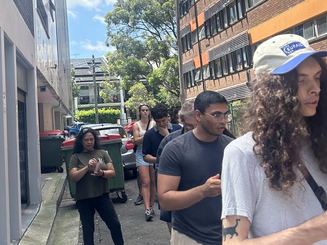 A rental advertisement for a large 'shop top' unit near Enmore Road, for $660 per week listed in February 2024. Photo: Mikaela Wilkes / Daily Telegraph