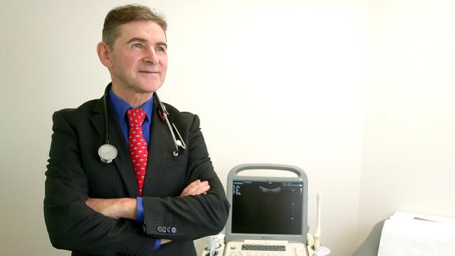 Dr Jim Ferry at Manly Beach Babies. Photo: Adam Ward