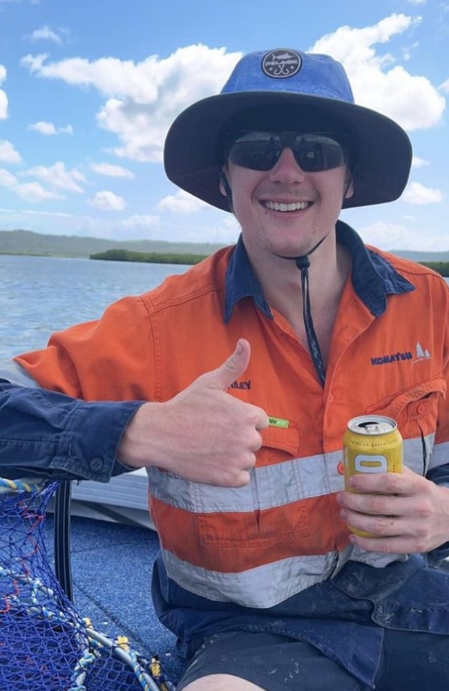 You would find Riley O'Neal out fishing most weekends with mates.