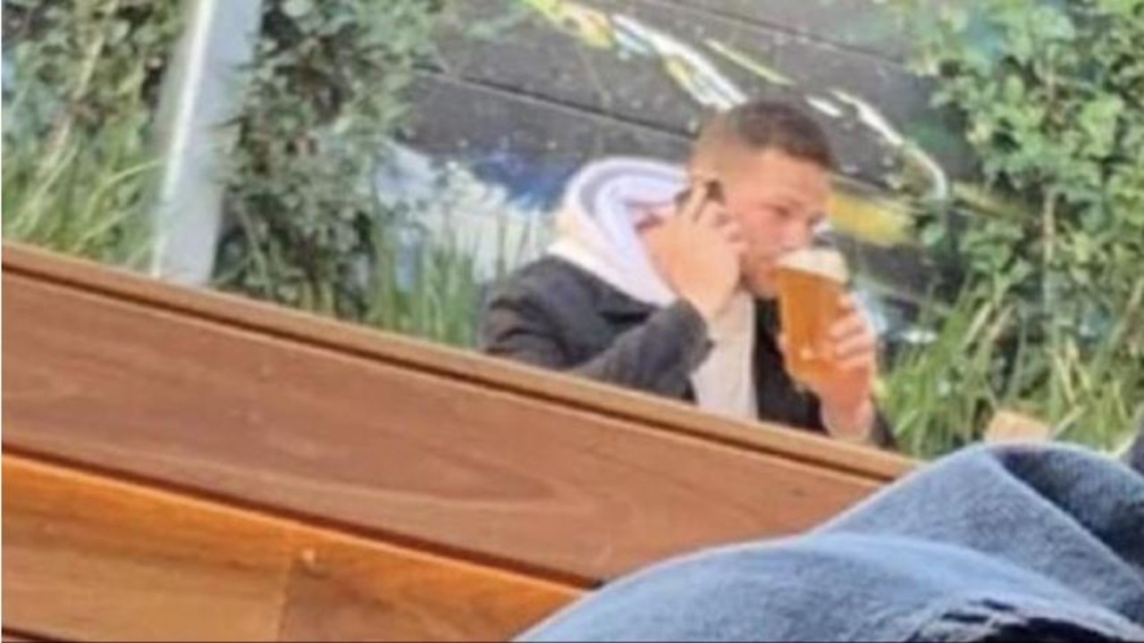 Steven May caught drinking in Richmond