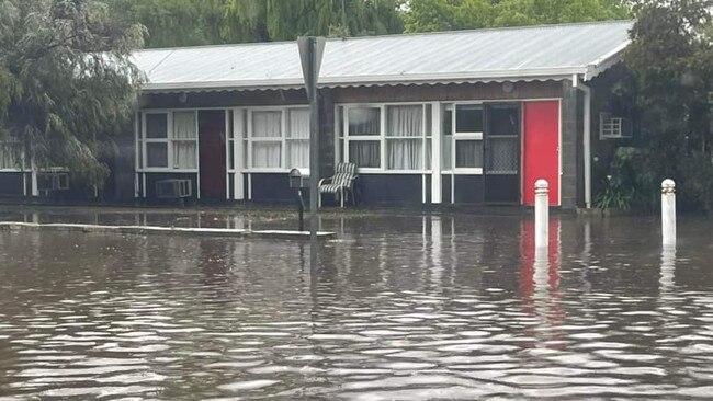 Storms and hail in Naracoorte Picture: Facebook