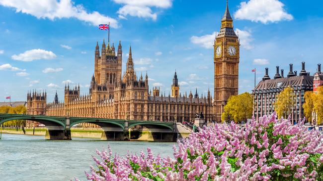 You can fly return to London from $1819 from Sydney