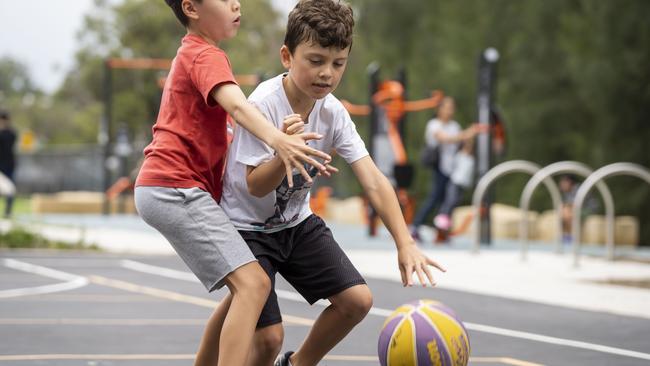Ms Smart who plays for the Sydney Uni Flames said, “The event had such a great vibe, with the community brought together in one location in Putney.” Picture: Matthew Vasilescu