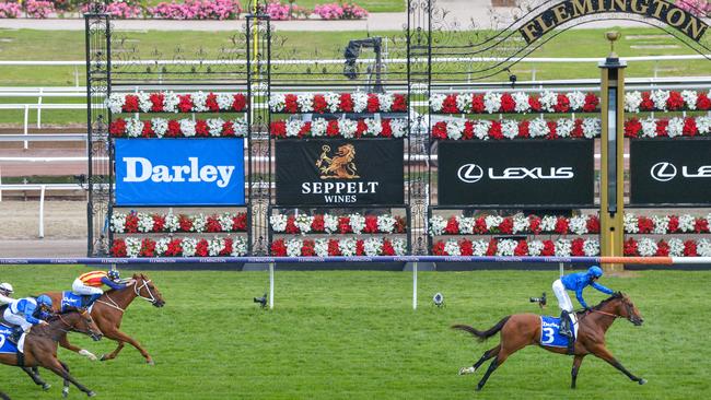 Bivouac dominated the Darley Sprint Classic. Photo: Reg Ryan/Racing Photos via Getty Images