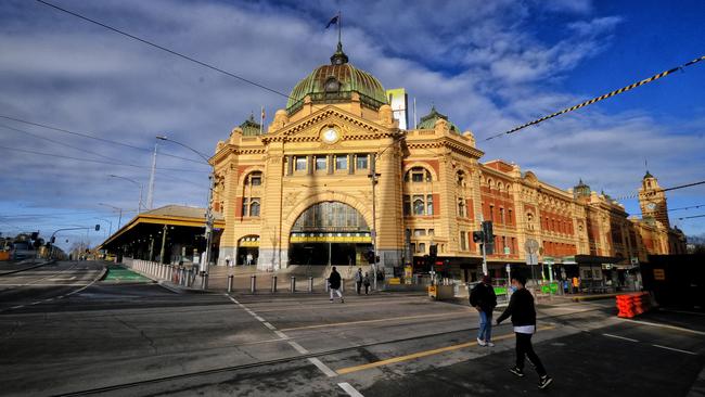 In Victoria, residents were limited to just two hours of daily exercise. Picture: NCA NewsWire / Luis Ascui