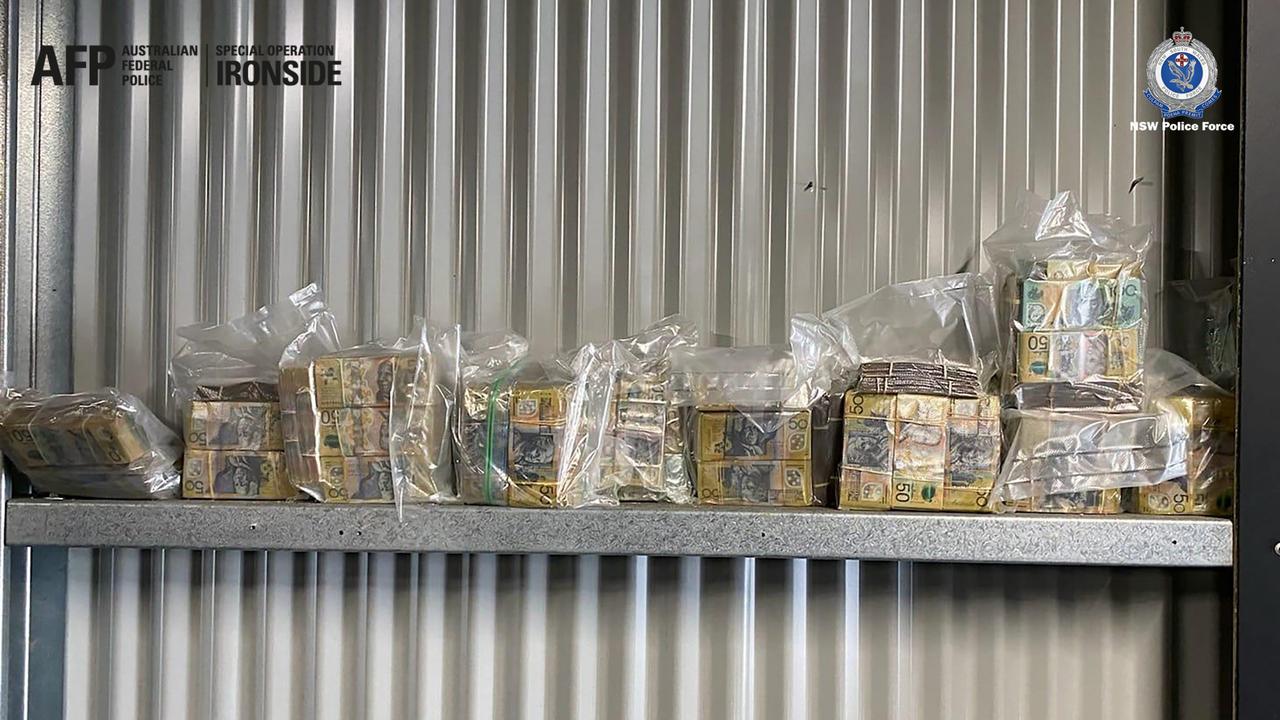 Pictured: $4.9 million hidden in a wall in Cessnock, NSW. Picture: Supplied