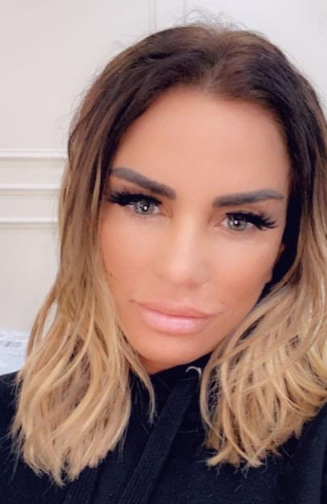 Supplied  Katie Price. Picture: Instagram