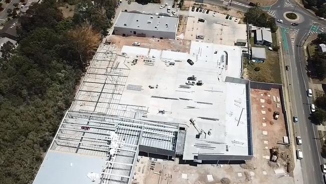 Drone image shows the progress of the new Burpengary Club and Station Village. PHOTO: SUPPLIED